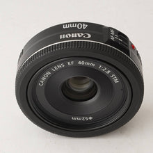 画像をギャラリービューアに読み込む, キヤノン Canon EF 40mm F2.8 STM ブラック