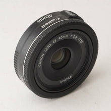画像をギャラリービューアに読み込む, キヤノン Canon EF 40mm F2.8 STM ブラック