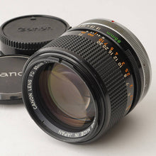 画像をギャラリービューアに読み込む, キヤノン Canon FD 85mm F1.8 S.S.C.