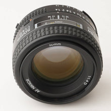 画像をギャラリービューアに読み込む, ニコン Nikon AF NIKKOR 50mm F1.4 D
