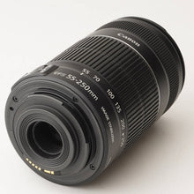 画像をギャラリービューアに読み込む, キヤノン Canon EF-S 55-250mm F4-5.6 IS II