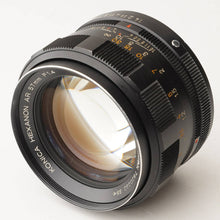 画像をギャラリービューアに読み込む, コニカ Konica Hexanon AR 57mm F1.4 ARマウント