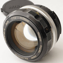 Load image into Gallery viewer, Nikon NIKKOR-S Auto 55mm f/1.2