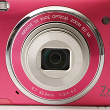 Load image into Gallery viewer, Nikon COOLPIX S3500 Pink 7x Wide Optical Zoom