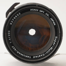 Load image into Gallery viewer, Pentax Asahi Super Multi Coated TAKUMAR 6x7 200mm f/4
