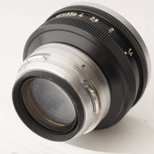 画像をギャラリービューアに読み込む, ニコン Nippon Kogaku Nikkor-S C 50mm F1.4 Sマウント