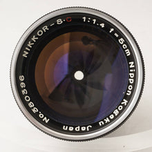 画像をギャラリービューアに読み込む, ニコン Nippon Kogaku Nikkor-S C 50mm F1.4 Sマウント