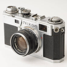 画像をギャラリービューアに読み込む, ニコン Nikon S2 ブラックダイヤル / Nippon Kogaku NIKKOR-H C 50mm F2