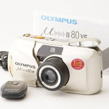 Load image into Gallery viewer, Olympus μ mju Ⅱ 80VF Gold Compact Film Camera
