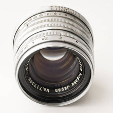 画像をギャラリービューアに読み込む, ニコン Nippon Kogaku NIKKOR H C 5cm 50mm F2 ライカL39マウント