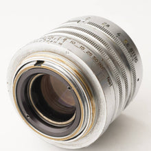 画像をギャラリービューアに読み込む, ニコン Nippon Kogaku NIKKOR H C 5cm 50mm F2 ライカL39マウント