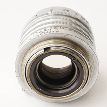 画像をギャラリービューアに読み込む, ニコン Nippon Kogaku NIKKOR H C 5cm 50mm F2 ライカL39マウント