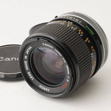 画像をギャラリービューアに読み込む, キヤノン Canon FD 35mm F2 S.S.C.