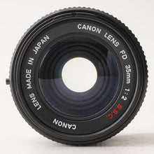 画像をギャラリービューアに読み込む, キヤノン Canon FD 35mm F2 S.S.C.