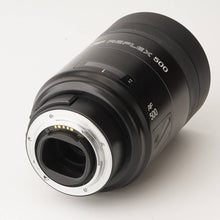 画像をギャラリービューアに読み込む, ミノルタ Minolta AF Reflex 500mm F8 ソニー Aマウント