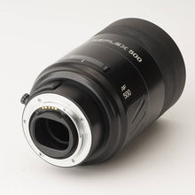 画像をギャラリービューアに読み込む, ミノルタ Minolta AF Reflex 500mm F8 ソニー Aマウント
