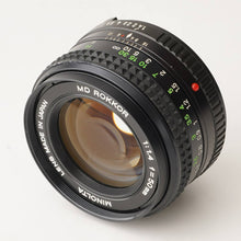 画像をギャラリービューアに読み込む, ミノルタ Minolta X-700 MPS 後期 / MD Rokkor 50mm F1.4