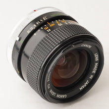 画像をギャラリービューアに読み込む, キヤノン Canon FD 24mm F2.8 S.S.C.