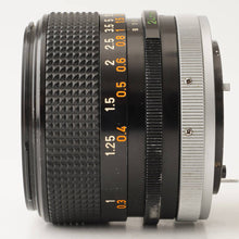 画像をギャラリービューアに読み込む, キヤノン Canon FD 24mm F2.8 S.S.C.