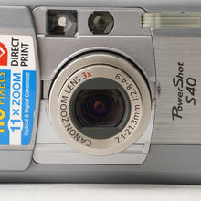 画像をギャラリービューアに読み込む, キヤノン Canon Power Shot S40 シルバー 11x 光学ズーム