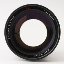 画像をギャラリービューアに読み込む, コンタックス Contax Carl Zeiss Sonnar 180mm F2.8 T* MMJ C/Y マウント