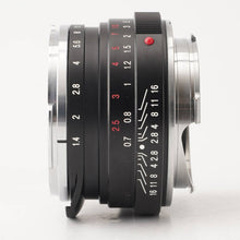 画像をギャラリービューアに読み込む, フォクトレンダー Voigtlander NOKTON classic 40mm F1.4 MC VM ライカ Mマウント