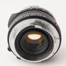 画像をギャラリービューアに読み込む, フォクトレンダー Voigtlander NOKTON classic 40mm F1.4 MC VM ライカ Mマウント