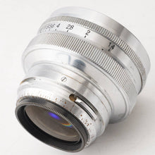 画像をギャラリービューアに読み込む, ニコン Nippon Kogaku NIKKOR-S・C 5cm 50mm F1.4 Sマウント