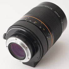画像をギャラリービューアに読み込む, ニコン Nikon Reflex NIKKOR 500mm F8 New