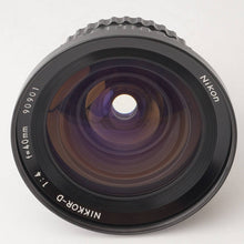 Load image into Gallery viewer, Nikon NIKKOR-D 40mm f/4 for Bronica S S2 S2A EC