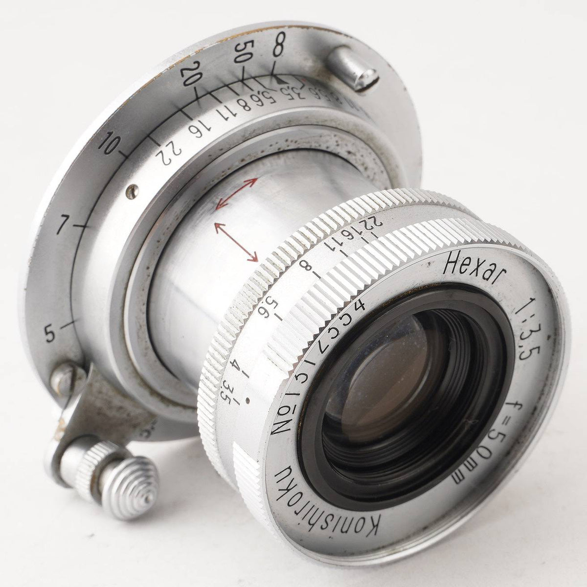 小西六写真工業 HEXAR (L) 50mm F3.5 ヘキサー L39マウント - レンズ ...