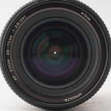 画像をギャラリービューアに読み込む, ミノルタ Minolta AF ZOOM 28-70mm F2.8 ソニー Aマウント