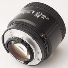 画像をギャラリービューアに読み込む, ニコン Nikon AF NIKKOR 85mm F1.8