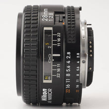 画像をギャラリービューアに読み込む, ニコン Nikon AF NIKKOR 28mm F2.8