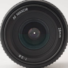 画像をギャラリービューアに読み込む, ニコン Nikon AF NIKKOR 28mm F2.8