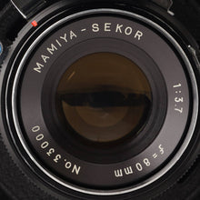 画像をギャラリービューアに読み込む, マミヤ Mamiya C220 PROFESSIONAL / MAMIYA SEKOR 80mm F3.7 ブルードット