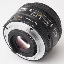 画像をギャラリービューアに読み込む, ニコン Nikon AF NIKKOR 24mm f/2.8 D