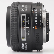 画像をギャラリービューアに読み込む, ニコン Nikon AF NIKKOR 24mm f/2.8 D