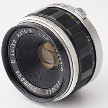 Load image into Gallery viewer, Olympus PEN F / D.Zuiko Auto-S 38mm f/2.8