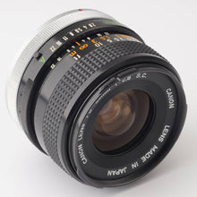 画像をギャラリービューアに読み込む, キヤノン Canon FD 28mm F2.8 S.C.