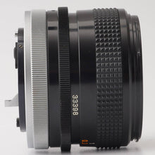 画像をギャラリービューアに読み込む, キヤノン Canon FD 28mm F2.8 S.C.