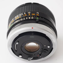 画像をギャラリービューアに読み込む, キヤノン Canon FD 28mm F2.8 S.C.
