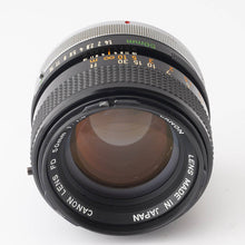 画像をギャラリービューアに読み込む, キヤノン Canon FD 50mm f/1.4 S.S.C.