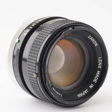 画像をギャラリービューアに読み込む, キヤノン Canon FD 50mm f/1.4 S.S.C.