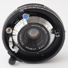 画像をギャラリービューアに読み込む, マミヤ Mamiya MAMIYA SEKOR 65mm F6.3 / SUPER 23 MAMIYA 65mm ファインダー