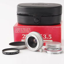 画像をギャラリービューアに読み込む, Avenon 28mm F3.5 ライカL39マウント / Mマウントアダプター