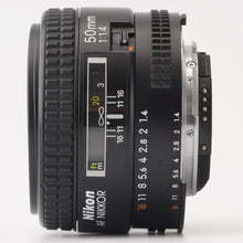 画像をギャラリービューアに読み込む, ニコン Nikon AF NIKKOR 50mm F1.4