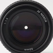 画像をギャラリービューアに読み込む, ニコン Nikon AF NIKKOR 50mm F1.4