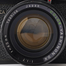 画像をギャラリービューアに読み込む, ヤシカ Yashica Electro 35 GT ブラック / COLOR-YASHINON DX 45mm F1.7