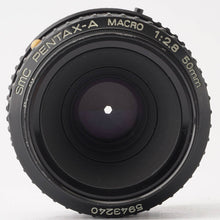 画像をギャラリービューアに読み込む, ペンタックス Pentax smc PENTAX-A MACRO 50mm F2.8 Kマウント